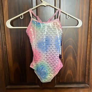 COPY - Colorful Mermaid Scale Swimsuit